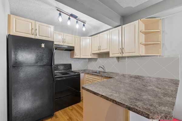 206-104 24 Avenue Sw, Calgary, AB - Indoor Photo Showing Kitchen