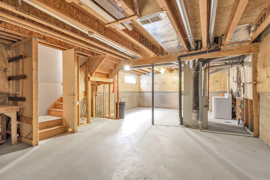 1149 Martindale Boulevard Ne, Calgary, AB - Indoor Photo Showing Basement