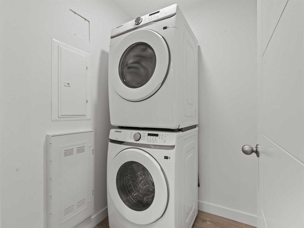 A109-2026 81 Street Sw, Calgary, AB - Indoor Photo Showing Laundry Room