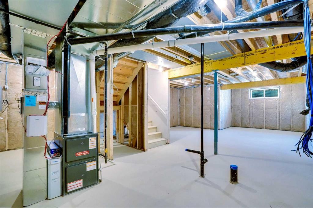 312 Edith Place Nw, Calgary, AB - Indoor Photo Showing Basement