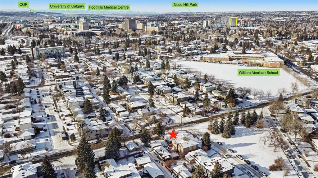 2616 22 Street Nw, Calgary, AB - Outdoor With View