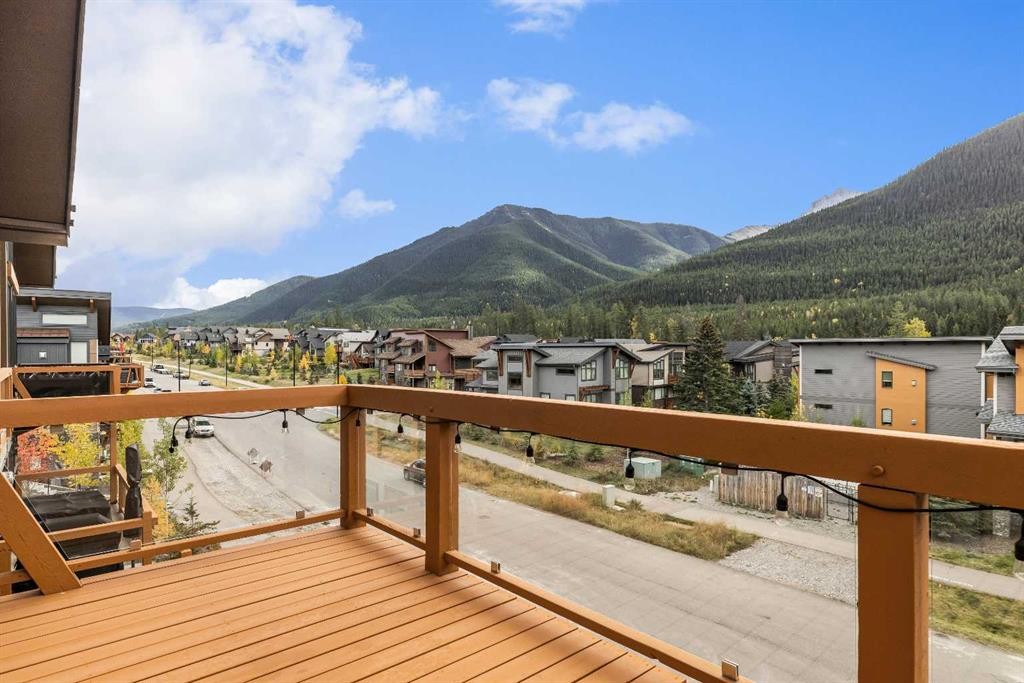 204-105 Stewart Creek Rise Sw, Canmore, AB - Outdoor With Balcony With View