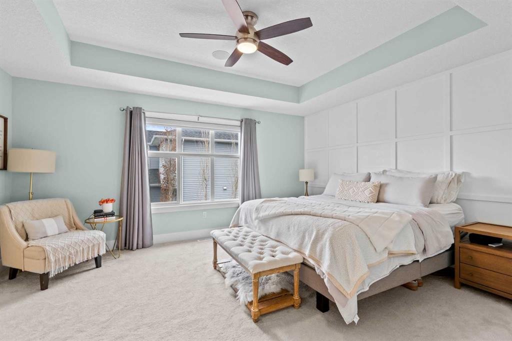 148 Baysprings Court Sw, Airdrie, AB - Indoor Photo Showing Bedroom