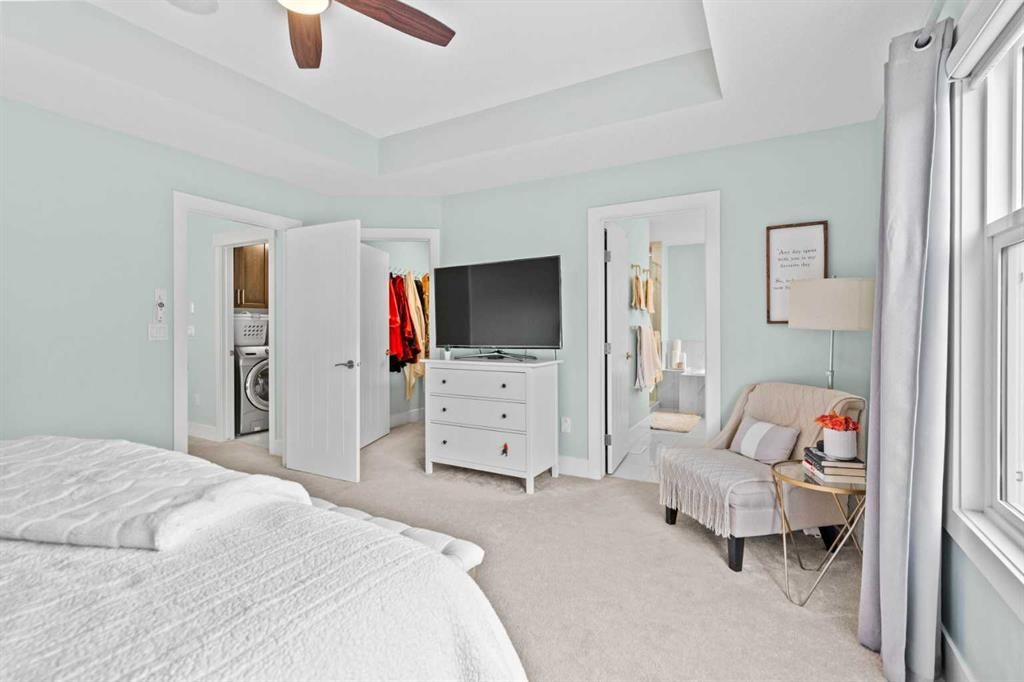 148 Baysprings Court Sw, Airdrie, AB - Indoor Photo Showing Bedroom