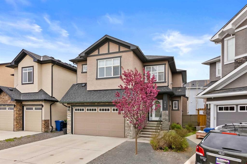 148 Baysprings Court Sw, Airdrie, AB - Outdoor With Facade