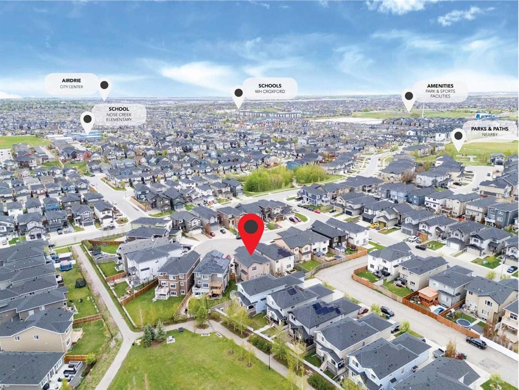 148 Baysprings Court Sw, Airdrie, AB - Outdoor With View