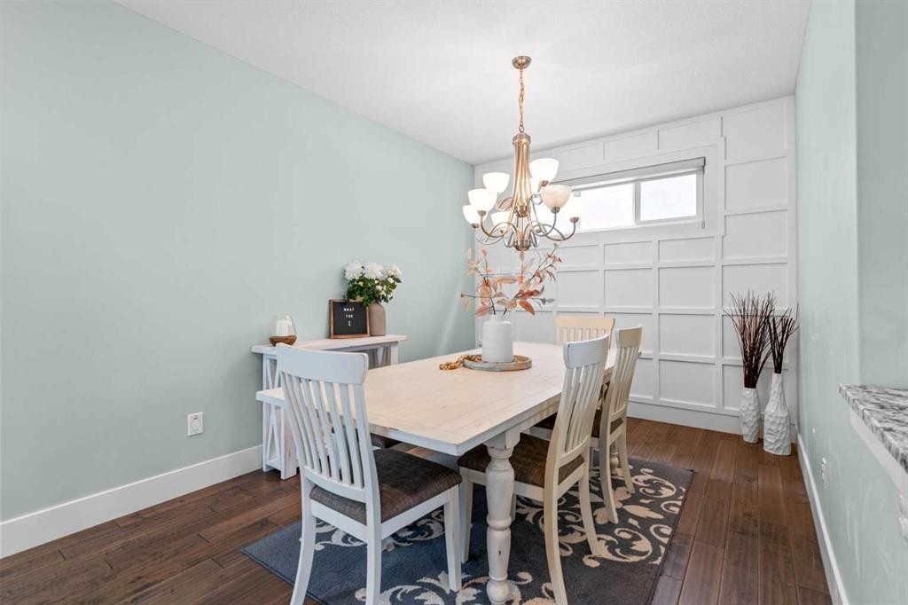 148 Baysprings Court Sw, Airdrie, AB - Indoor Photo Showing Dining Room