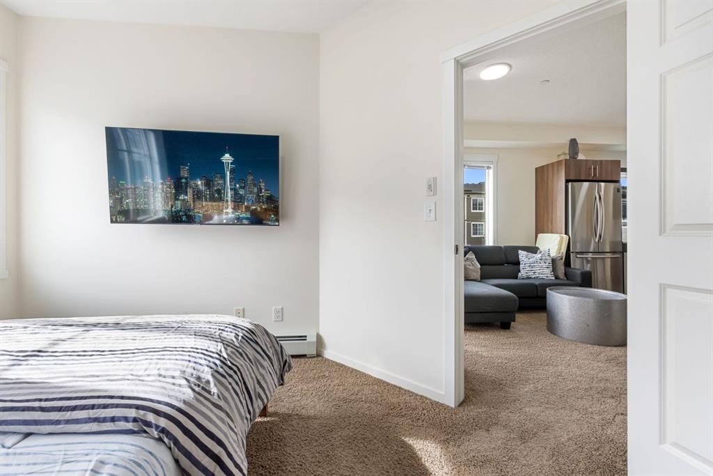 3308-215 Legacy Boulevard Se, Calgary, AB - Indoor Photo Showing Bedroom