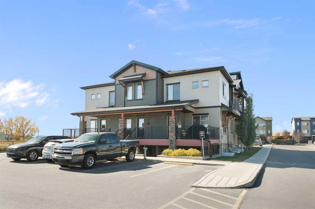 1104-2461 Baysprings Link Sw, Airdrie, AB - Outdoor With Deck Patio Veranda With Facade