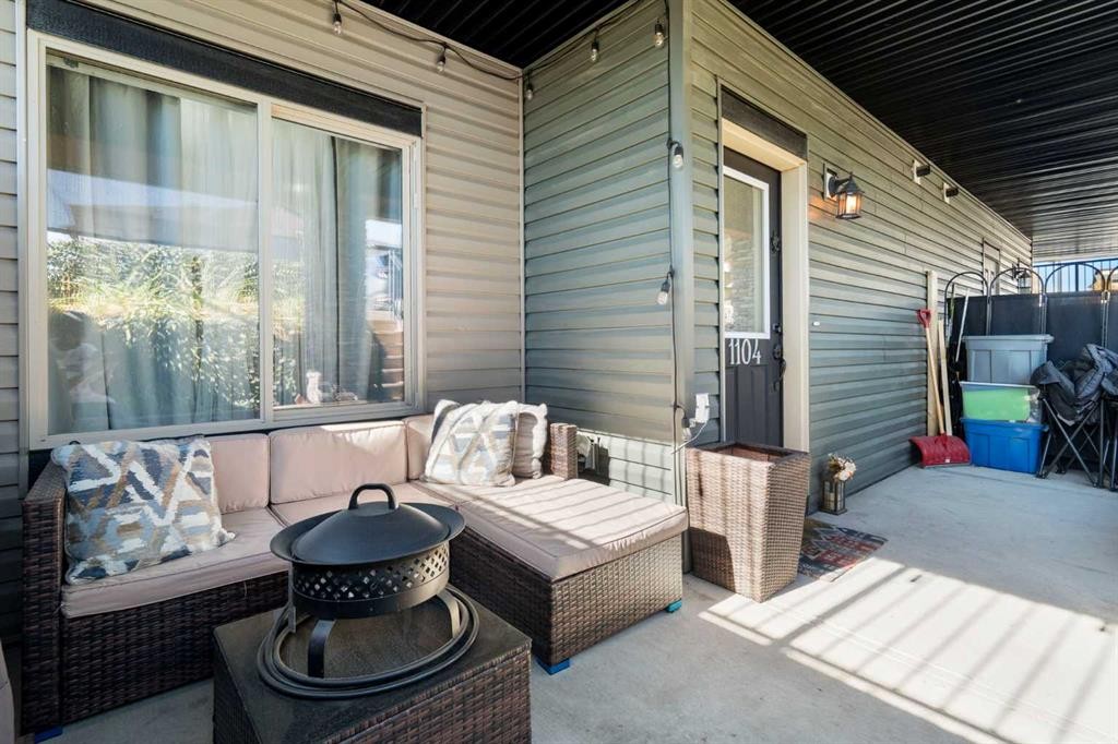 1104-2461 Baysprings Link Sw, Airdrie, AB - Outdoor With Deck Patio Veranda With Exterior