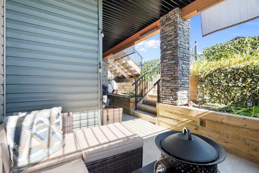 1104-2461 Baysprings Link Sw, Airdrie, AB - Outdoor With Deck Patio Veranda With Exterior