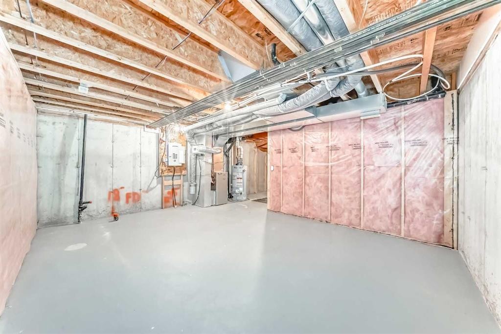 33 Cimarron Vista Gardens, Okotoks, AB - Indoor Photo Showing Basement