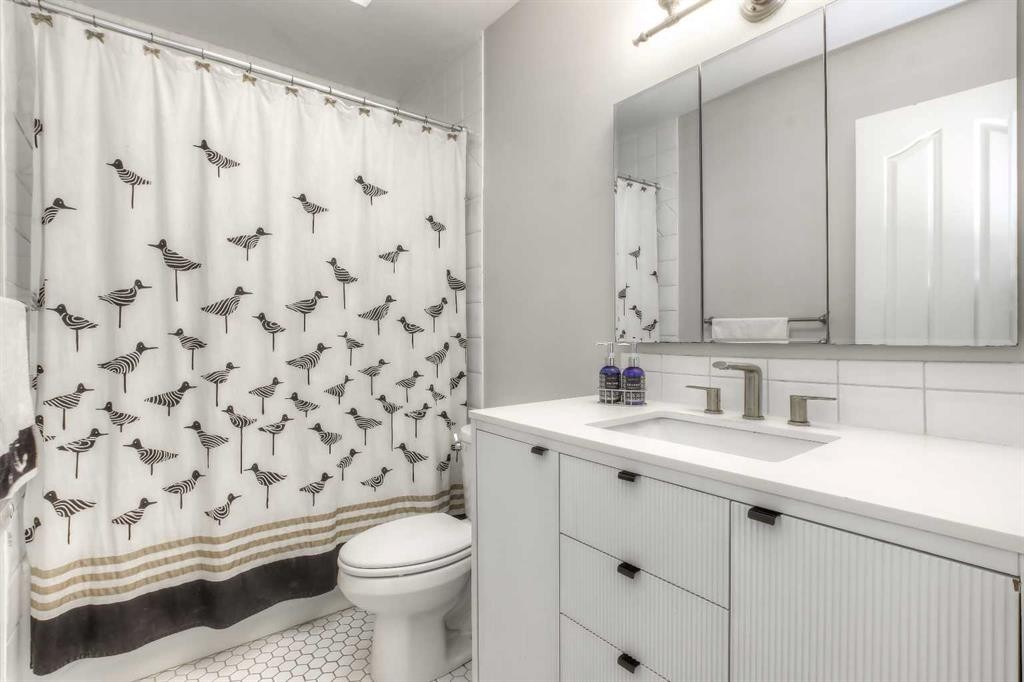 511 Cedarille Crescent Sw, Calgary, AB - Indoor Photo Showing Bathroom