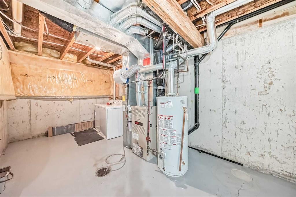 92 Simcoe Place Sw, Calgary, AB - Indoor Photo Showing Basement