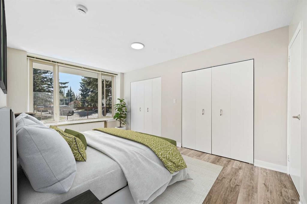 202-3316 Rideau Place Sw, Calgary, AB - Indoor Photo Showing Bedroom