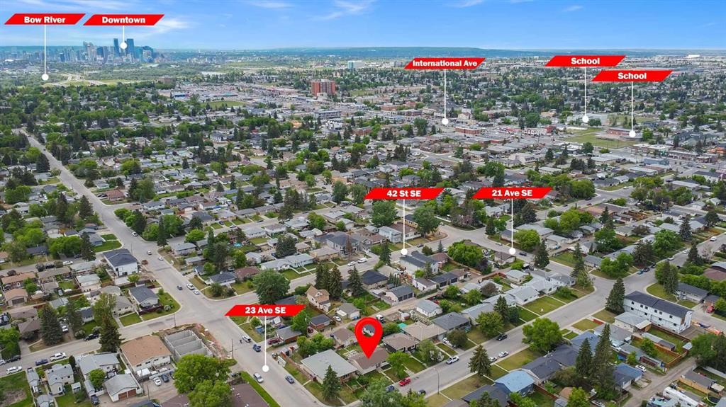 2235 43 Street Se, Calgary, AB - Outdoor With View