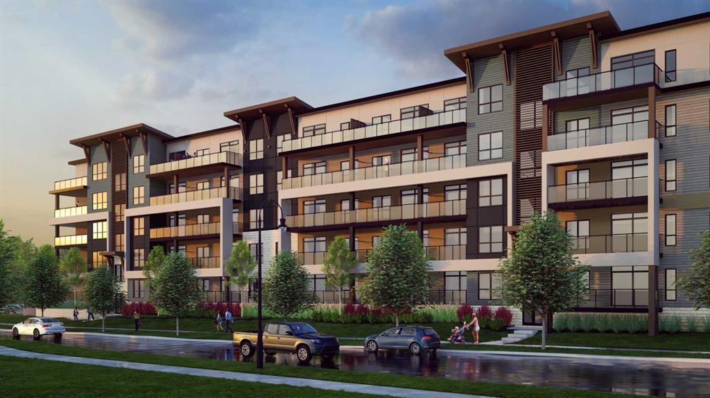 7320-1802 Mahogany Boulevard Se, Calgary, AB - Outdoor With Facade