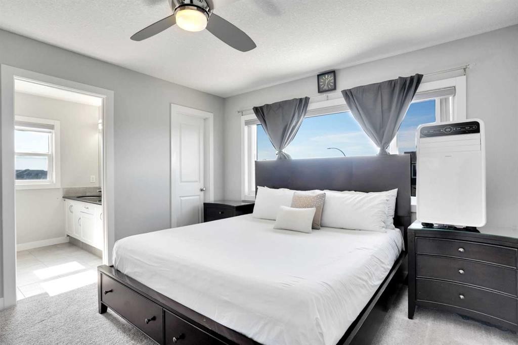 87 Redstone Boulevard Ne, Calgary, AB - Indoor Photo Showing Bedroom