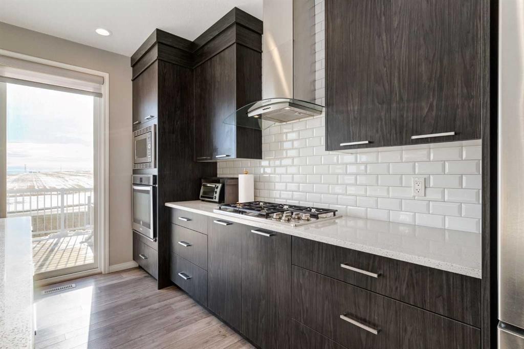 82 Howse Common Ne, Calgary, AB - Indoor Photo Showing Kitchen With Upgraded Kitchen
