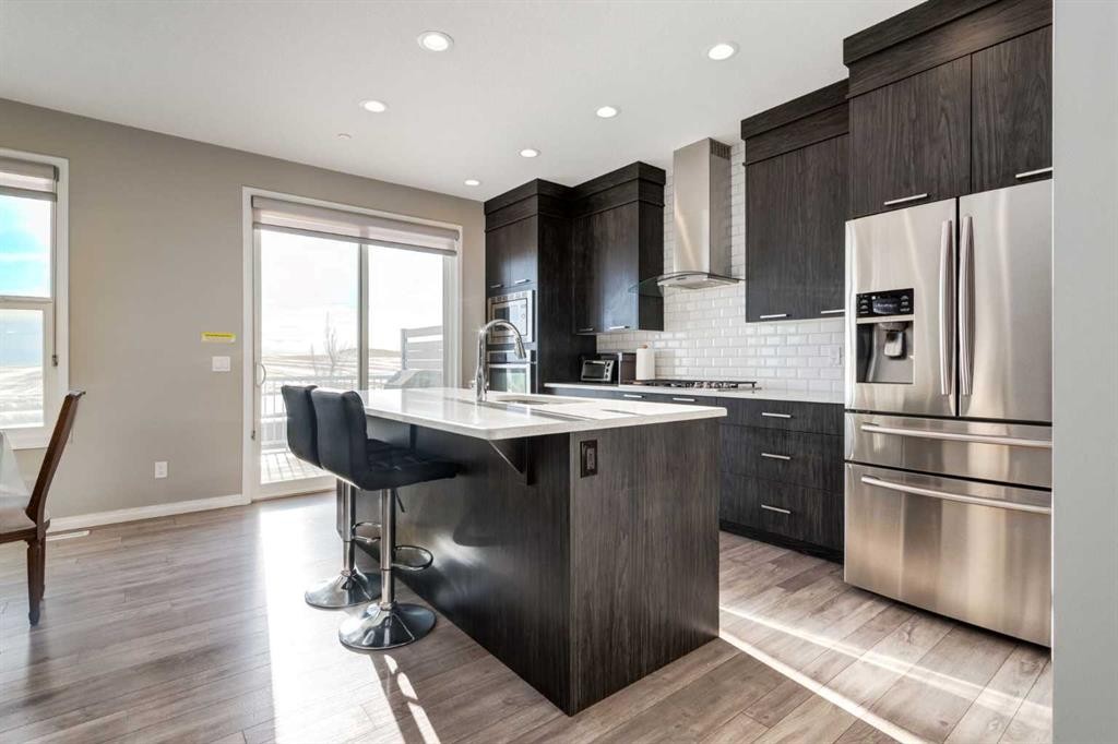 82 Howse Common Ne, Calgary, AB - Indoor Photo Showing Kitchen With Upgraded Kitchen