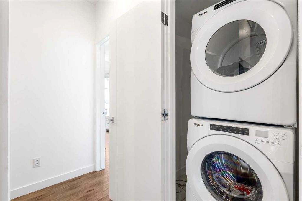 2415-681 Savanna Boulevard Ne, Calgary, AB - Indoor Photo Showing Laundry Room