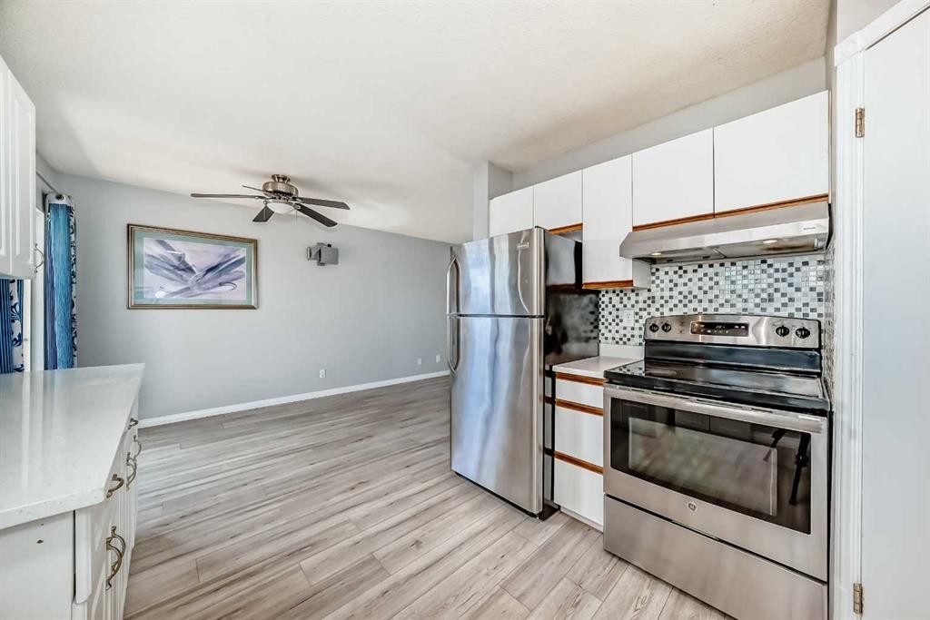 61 San Diego Way Ne, Calgary, AB - Indoor Photo Showing Kitchen With Stainless Steel Kitchen