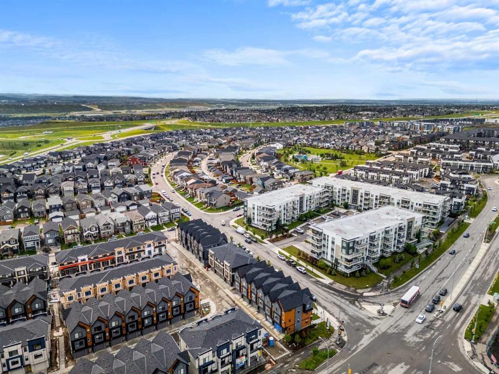 217 Seton Grove Se, Calgary, AB - Outdoor With View