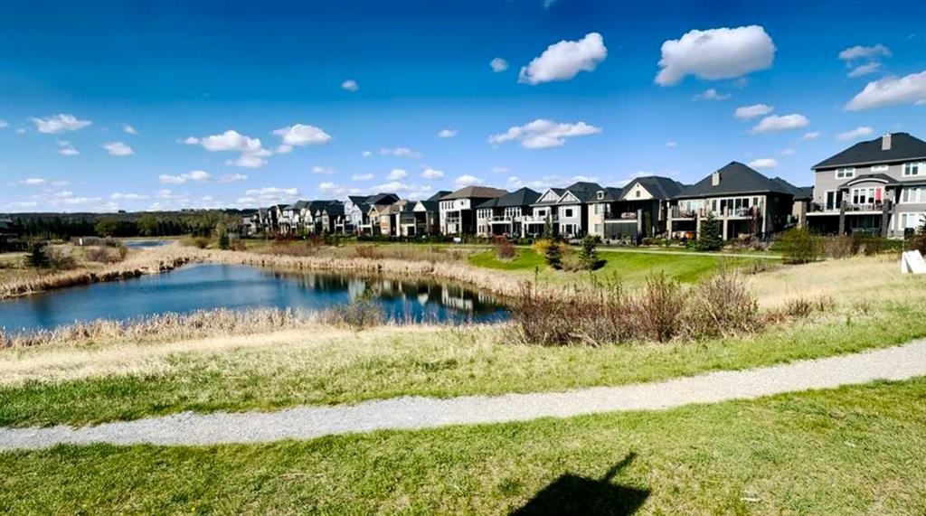 109 Cranbrook Square Se, Calgary, AB - Outdoor With Body Of Water With View