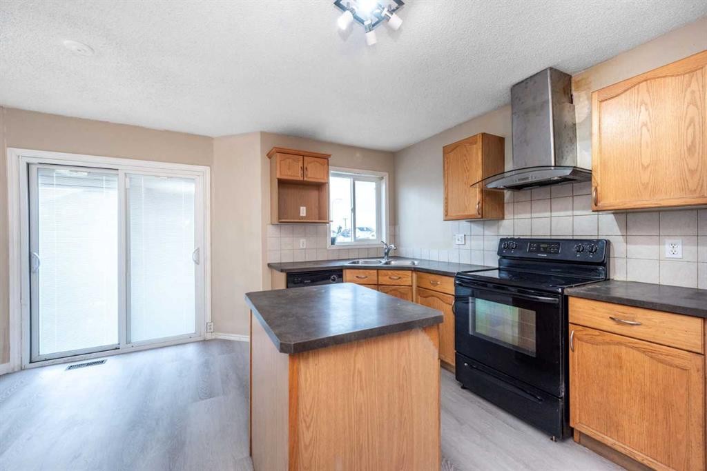 171 Tarawood Road Ne, Calgary, AB - Indoor Photo Showing Kitchen With Double Sink