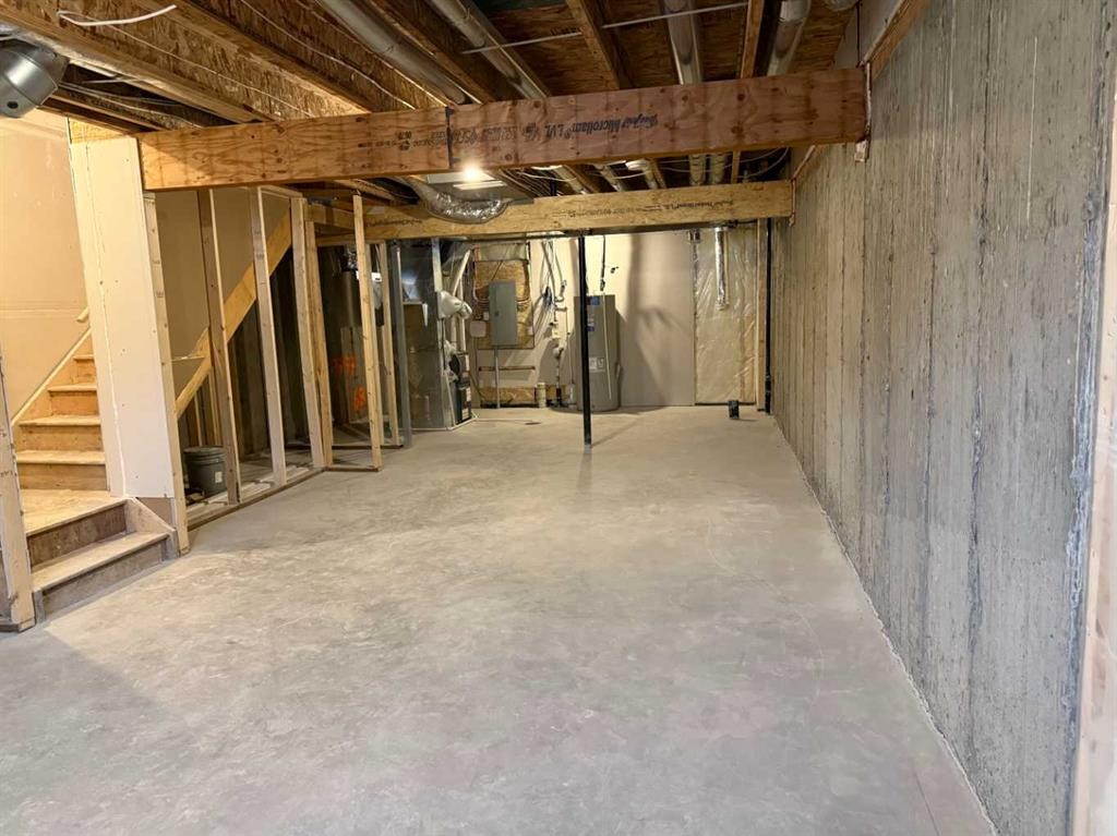 334 Sundown Road, Cochrane, AB - Indoor Photo Showing Basement