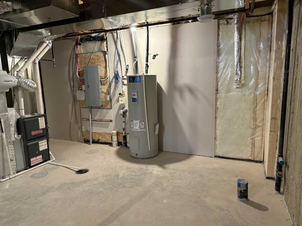 334 Sundown Road, Cochrane, AB - Indoor Photo Showing Basement