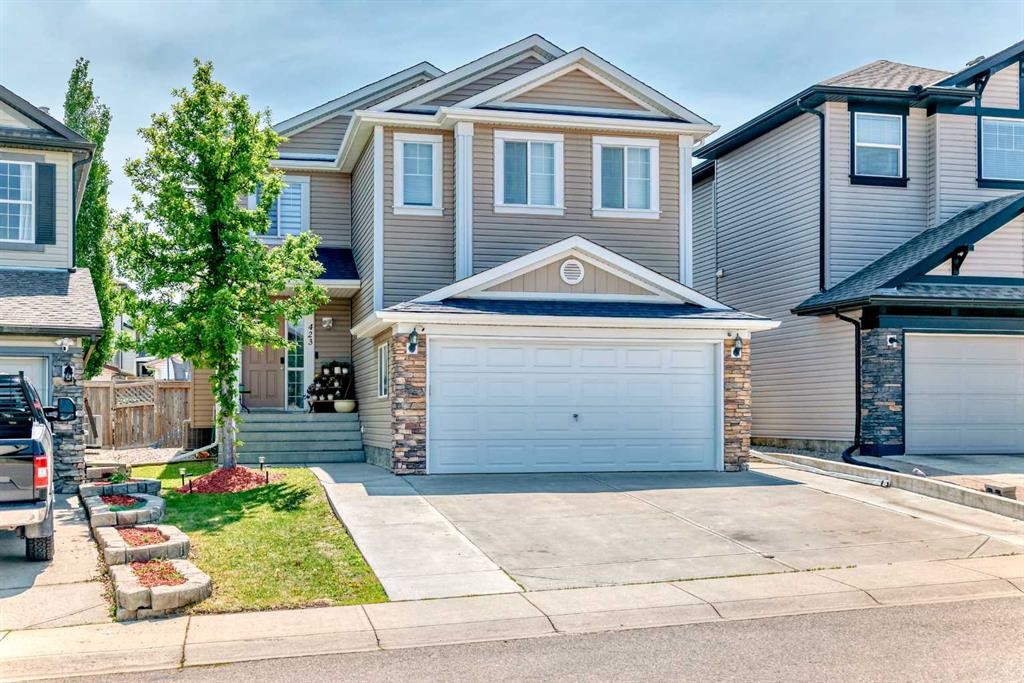 423 Morningside Way Sw, Airdrie, AB - Outdoor With Facade