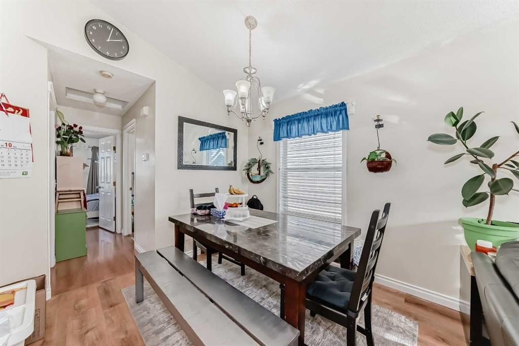 144 Taradale Drive Ne, Calgary, AB - Indoor Photo Showing Dining Room