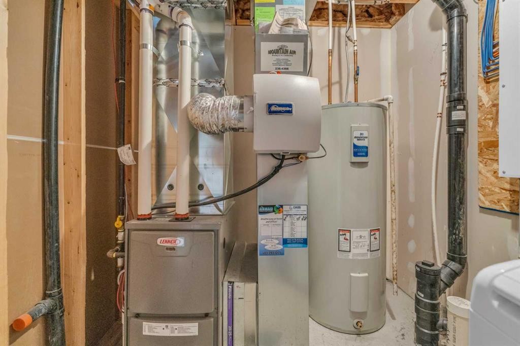 93 Copperstone Common Se, Calgary, AB - Indoor Photo Showing Basement