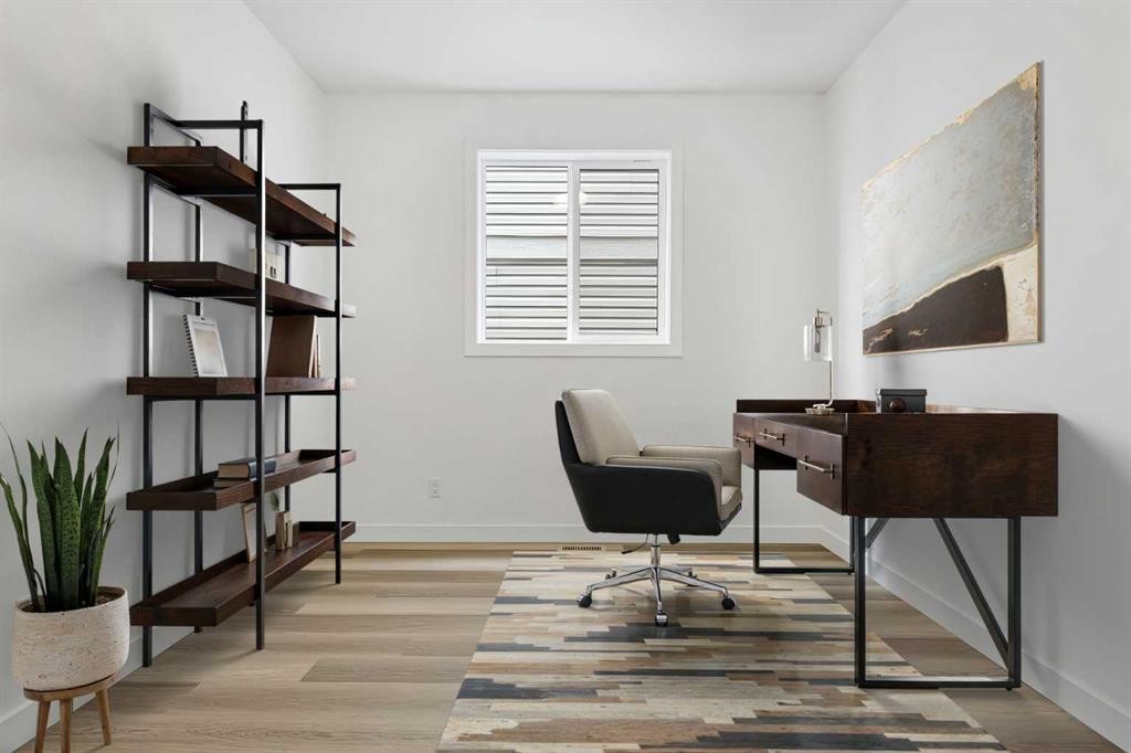 357 Copperhead Way Se, Calgary, AB - Indoor Photo Showing Office