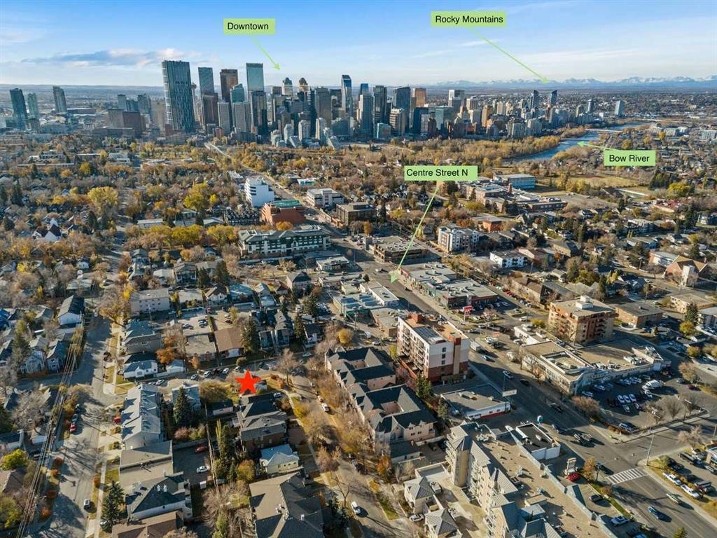 1402 Centre A Street Ne, Calgary, AB - Outdoor With View