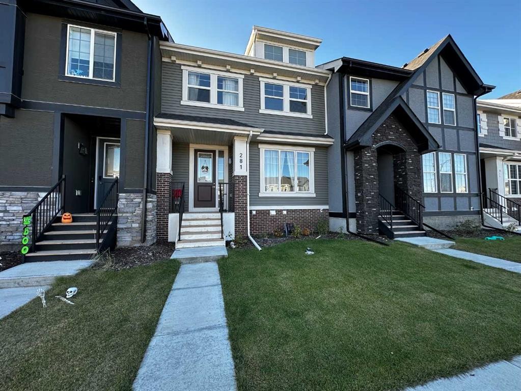 281 Waterford Boulevard, Chestermere, AB - Outdoor With Facade