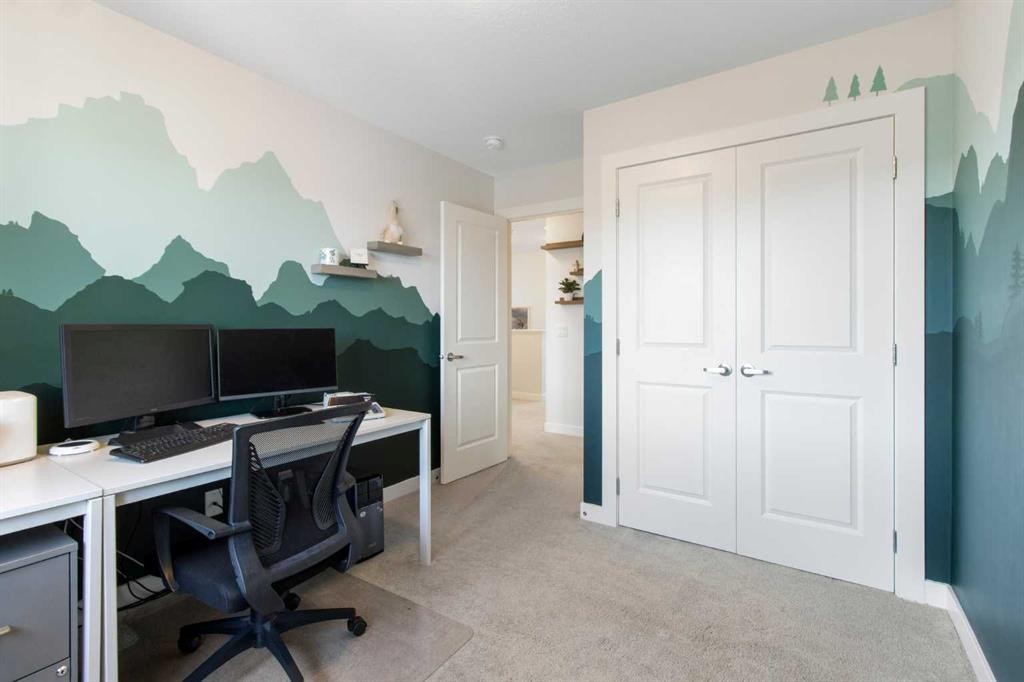 112 Fireside Crescent, Cochrane, AB - Indoor Photo Showing Office