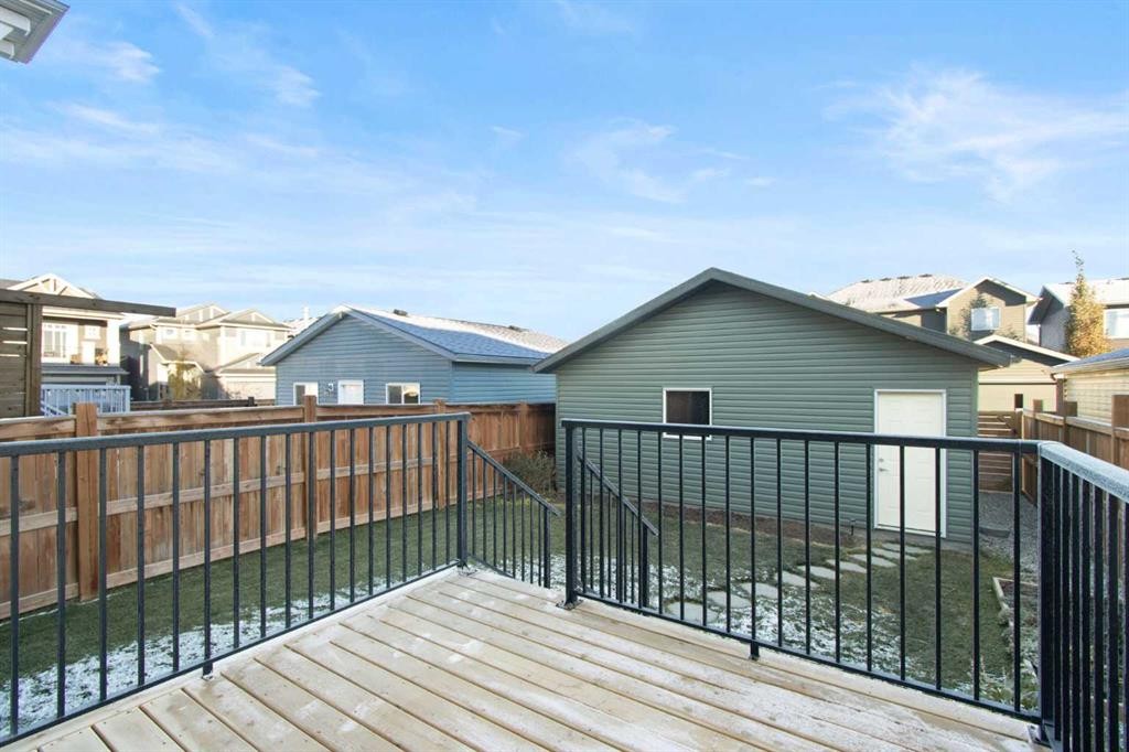 112 Fireside Crescent, Cochrane, AB - Outdoor With Deck Patio Veranda With Exterior