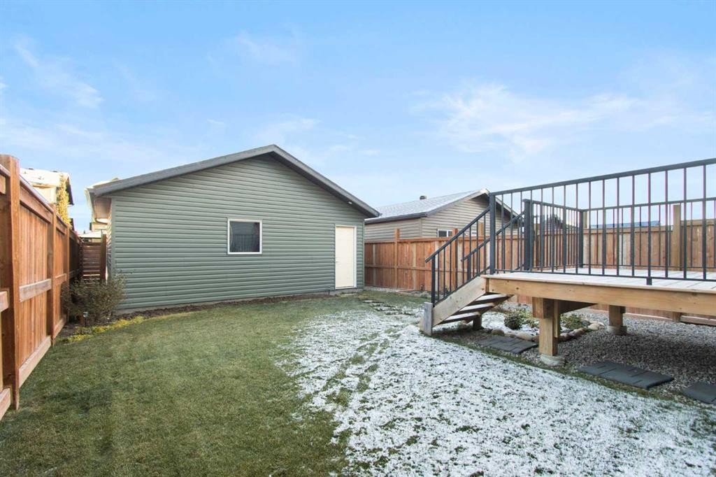 112 Fireside Crescent, Cochrane, AB - Outdoor With Deck Patio Veranda With Exterior
