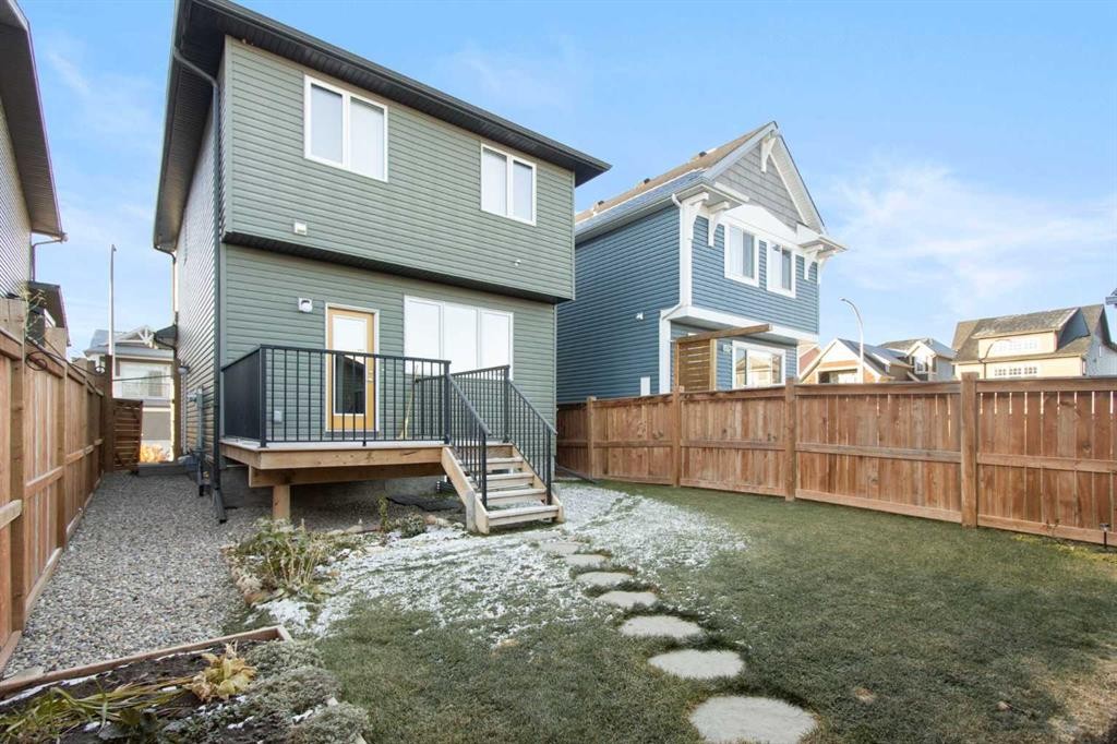 112 Fireside Crescent, Cochrane, AB - Outdoor With Deck Patio Veranda