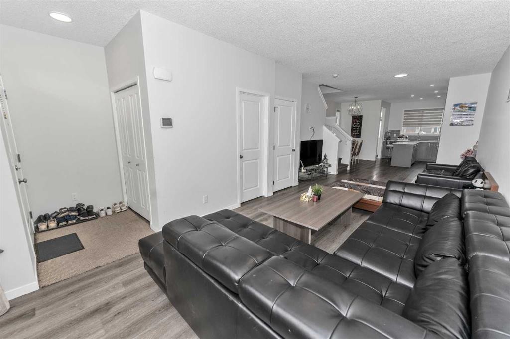 1174 Cornerstone Boulevard Ne, Calgary, AB - Indoor Photo Showing Living Room