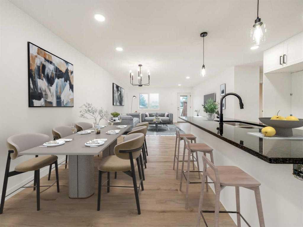 5105 40 Avenue, Taber, AB - Indoor Photo Showing Dining Room