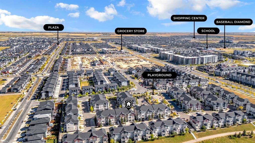 714 Redstone View Ne, Calgary, AB - Outdoor With View