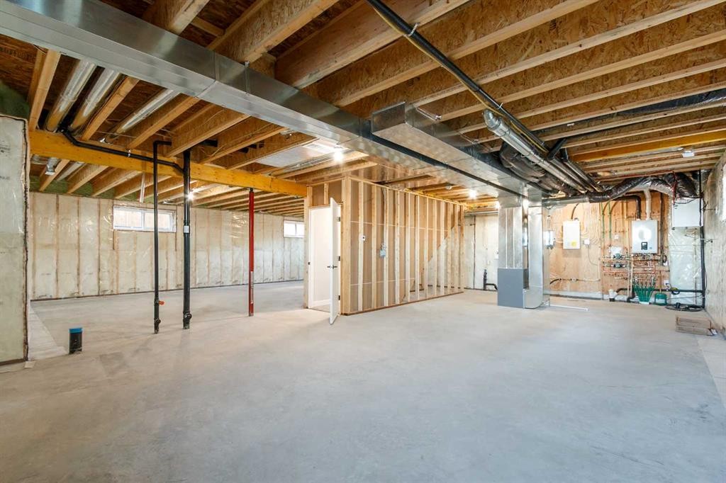3422 Victory Way, Olds, AB - Indoor Photo Showing Basement
