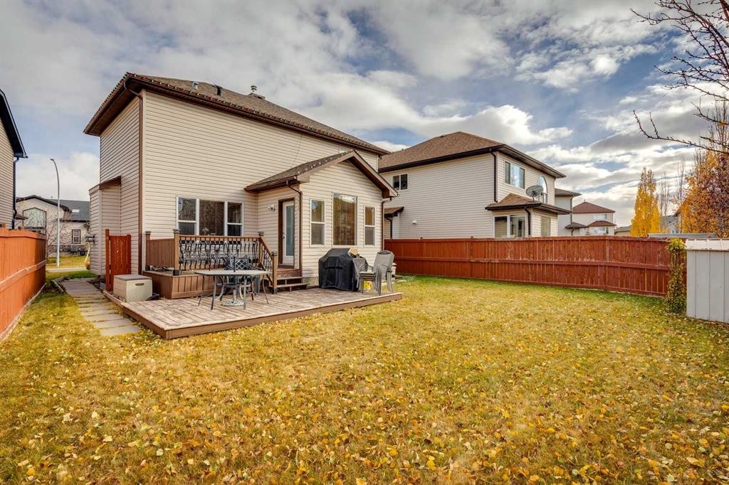 184 Cimarron Park Circle, Okotoks, AB - Outdoor With Deck Patio Veranda