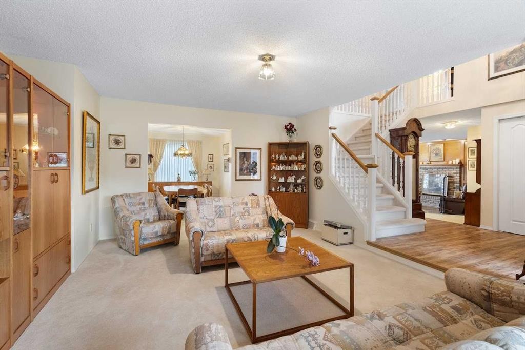 224 Douglas Woods Point Se, Calgary, AB - Indoor Photo Showing Living Room