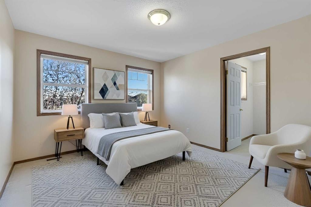 87 Coventry Road Ne, Calgary, AB - Indoor Photo Showing Bedroom