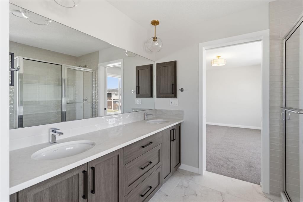 132 Lewiston Drive Ne, Calgary, AB - Indoor Photo Showing Bathroom