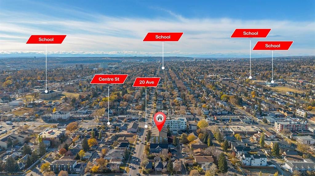 307-110 20 Avenue Ne, Calgary, AB - Outdoor With View